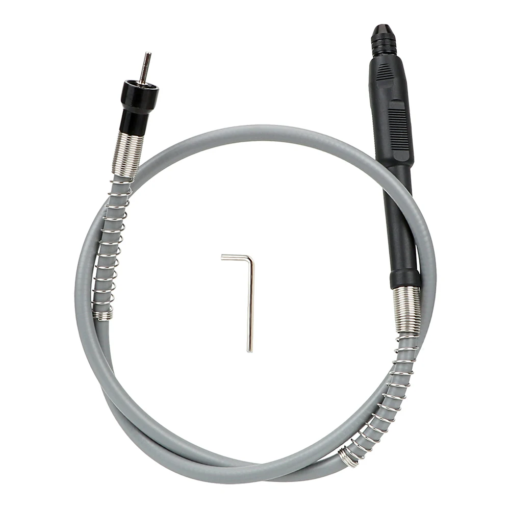 Soft Flex Shaft Grinder Flexible Shaft with 0.3-3.2mm Drill Chuck Handle For Dremel 3000 Electrical