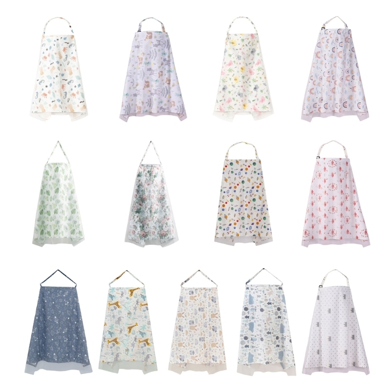 Breathable Nursing Cover for Moms Stroller Cover Full Privacy Baby Nursing Towel DropShipping