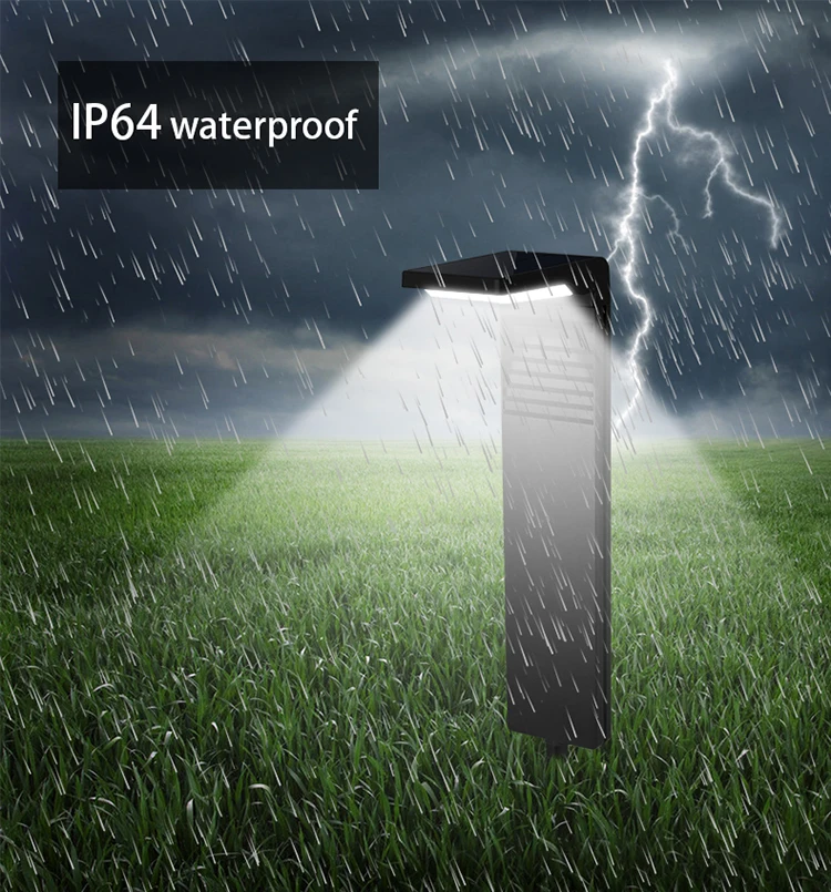 Solar Garden Light Solar Powered Waterproof Led Light Outdoor Pathway Landscape Bollard Solar Lawn