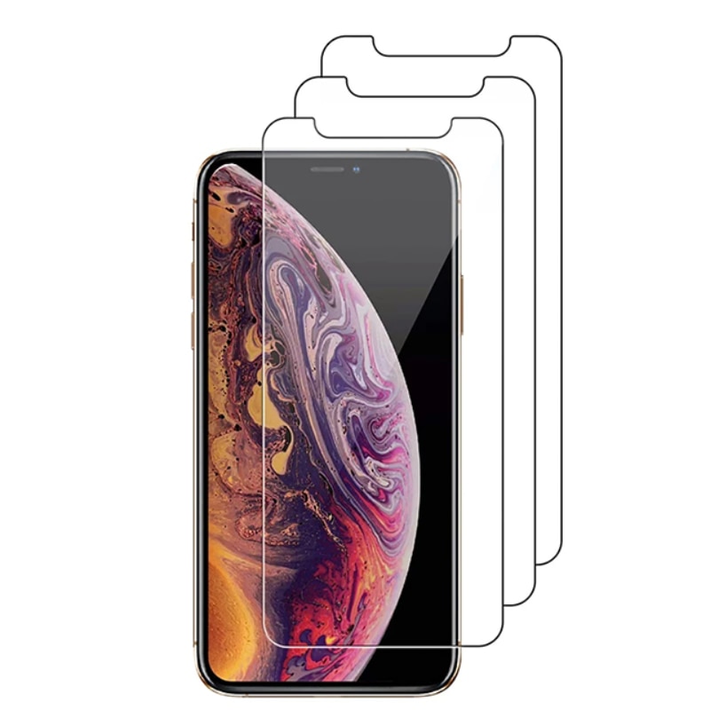 High-quality 9H Tempered Glass Screen Protector For IPhone 11 12 13 14Pro Max 8 7 6 X Xr Xs Max Plus