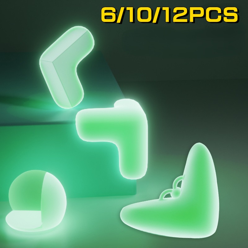 Luminous Table Corner Protector Kids Table Corner Edge Protection Cover Baby Anti-collision Guards Children Safety Protector