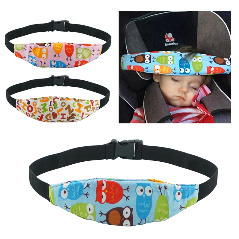Baby Fastening Seat Saftey Belt Pillows Positioner Belt Children Sleep Support Playpens Head Infant Car Girl Boy Adjustable Baby
