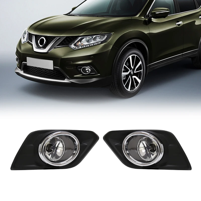For Nissan X Trail X-Trail Xtrail Fog Light 2014 2015 2016 LED Daytime Running Lamp DRL Daylights