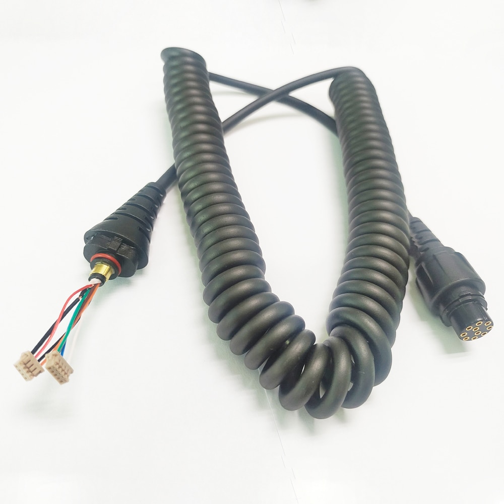 5Pcs Replacement Coil Cable For SM25A1 Speaker Microphone