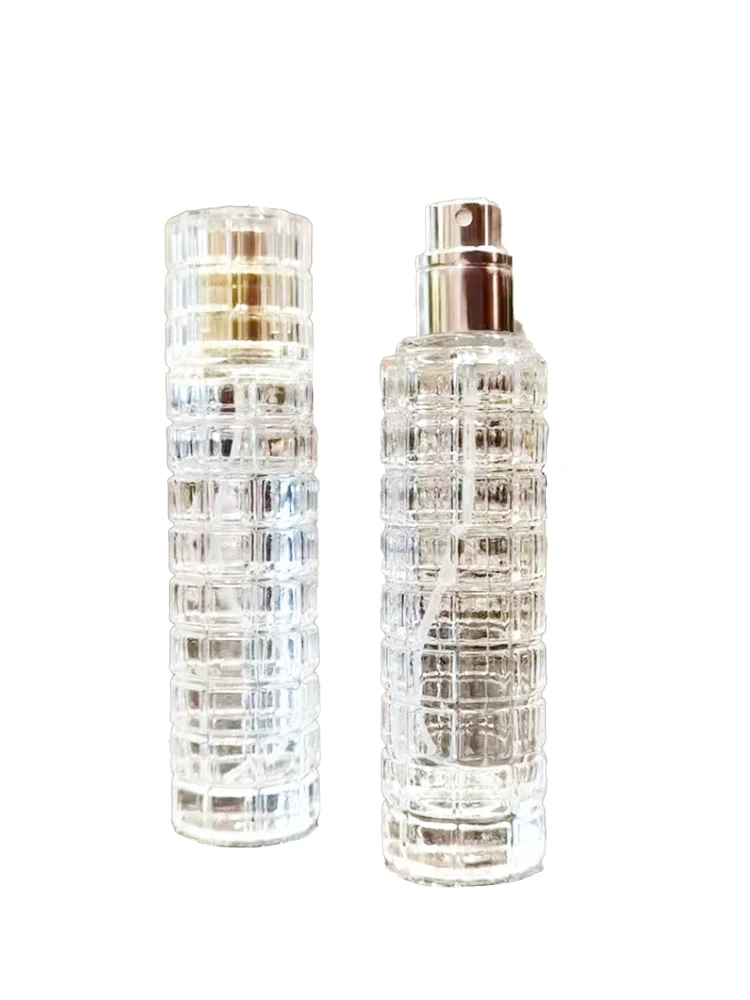 30ML Perfume Bottling Highend Portable Large Capacity Container Fine Pressing Glass Empty Bottle