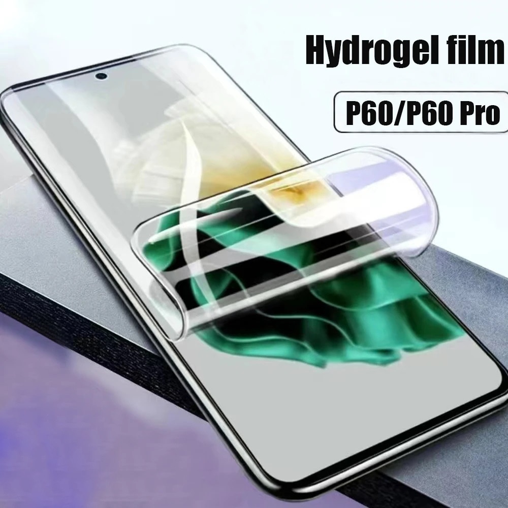 For Huawei P60 Pro Film HD Full Cover Screen Protector Hydrogel Film For Huawei P60 Art P60 Pro Film 6.67 inch