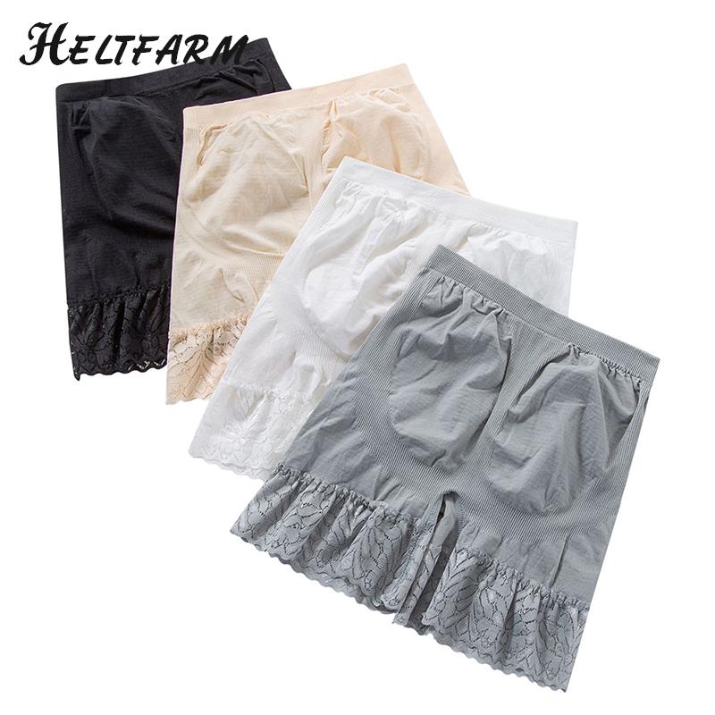 Female Boxers Under Shorts Anti-light Leggings Summer Women Safety Underwear Seamless Lace Edge Thin High Waist Safe Pants