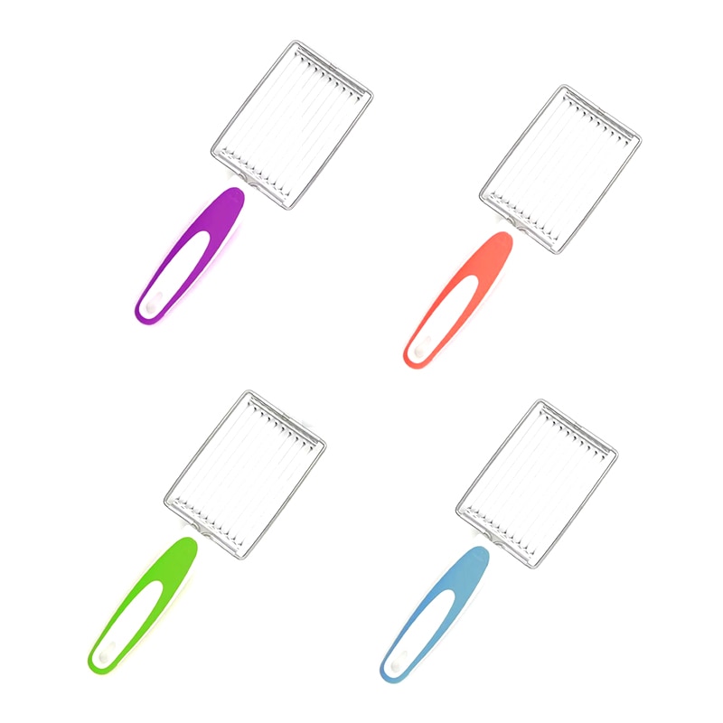 Tomato Slicer Stainless Steel Fruit Vegetable Slicer Banana Luncheon Meat Cutter Cheese Boiled Egg Slicer Kitchen Cooking Tool