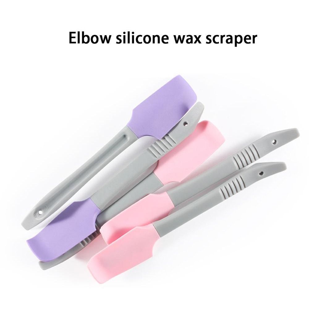 Silicone Spatula Waxing Sticks Easy Cleaning Beauty Salon DIY Crafts Face Mask Applicator Cake Cream Spatula