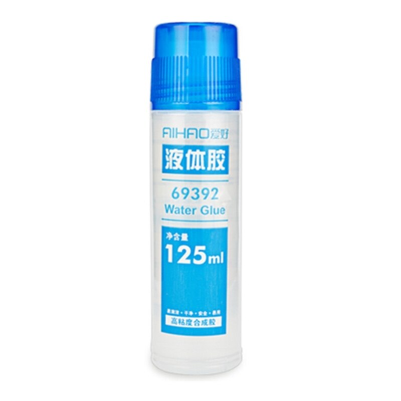 Water Liquid Portable Office School-Glue with Soft Applicator for Paper Stationery Office School Supplies