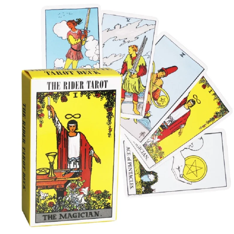 Hot Sell Tarot Cards Board Game for Divination Personal Use Tarot Deck Party Games Full English
