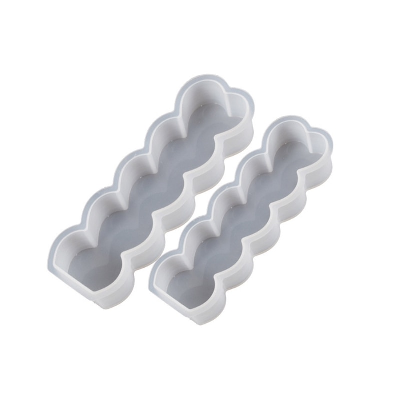 Cute Heart Silicone Candle Mold 3D Candle Silicone Mold for DIY-Home Decors