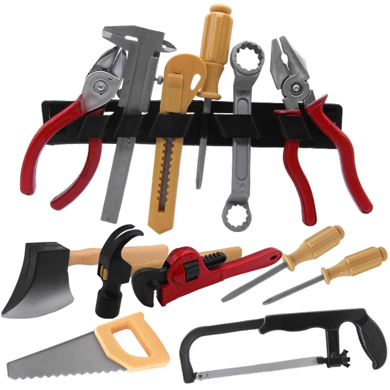Kids Toys Simulation Repair Tools Set for Boy Safe Plastic Children Maintenance Tools Screwdriver