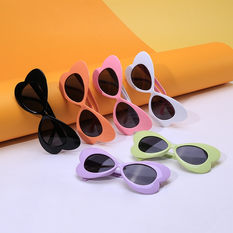 Kids Girls Boys Sunglasses Cute Bowknot Multi Shaped Anti-UV Sun Protection Glasses Children Outdoor Fashion Beach Accessories