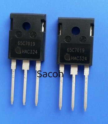 New Original 2PCS/Lot IPW65R019C7 65C7019 65C7019G2 TO-247 75A 650V Power MOSFET Transistor