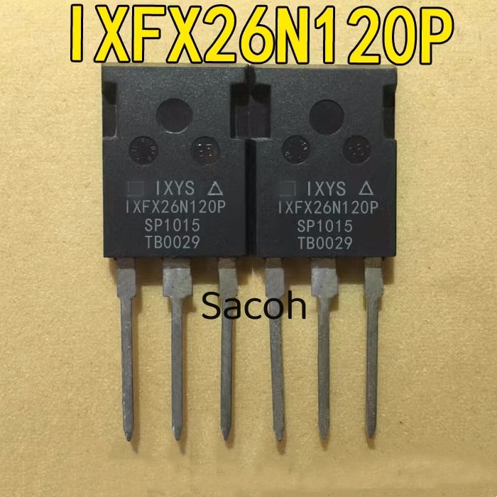 New Original 5PCS/Lot IXFX26N120P IXFX26N120 26N120 or IXFX26N100P IXFX26N100 TO-247MAX 26A 1200V High Voltage Power MOSFET