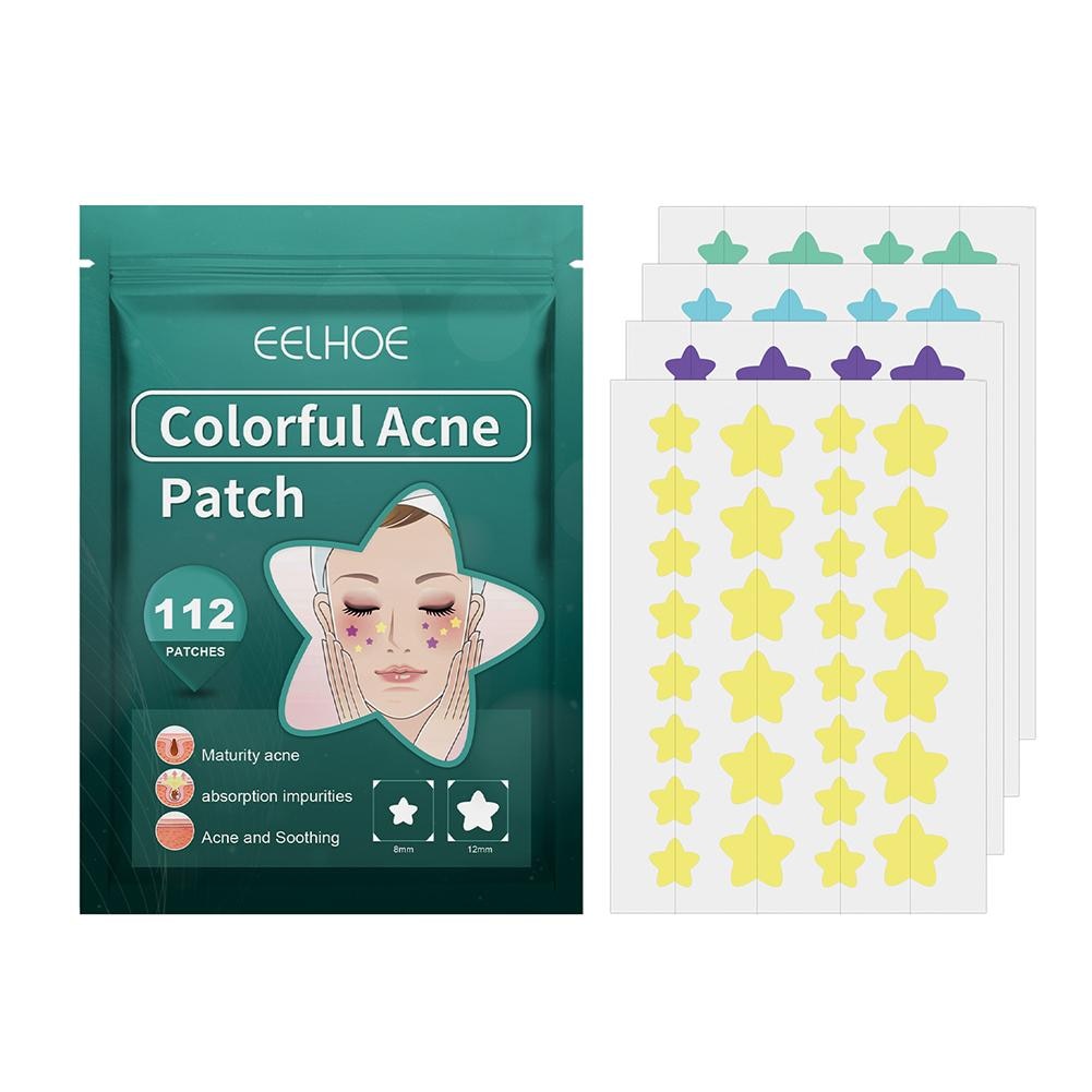 Pimple Patches For Face Ultra Thin Colorful Star Shaped Pimple Patches Hydrocolloid Spot Patches For Zits And Breakouts Spots