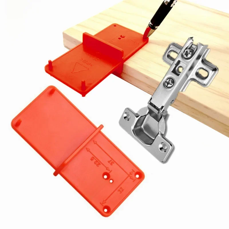Hinge Hole Drilling Guide 35mm 40mm Hing Installation Jig Door Cabinet Hinge Hole Locator