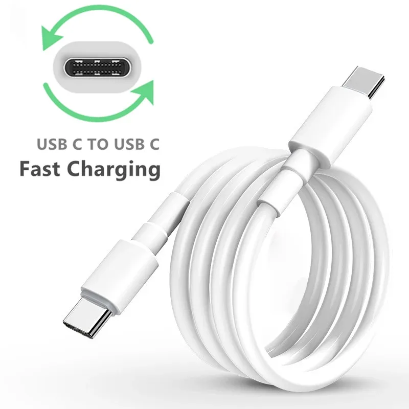 Original 30W Type C To Type C Cable USB C Fast Charger Cables For Samsung Galaxy S21 Ultra 5G S20
