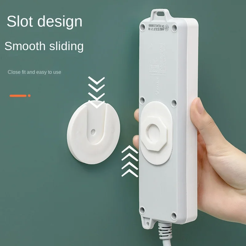 New Power Cord Head Arrangement Bracket Multi-functional and Convenient Seamless Wall Hanging Plug