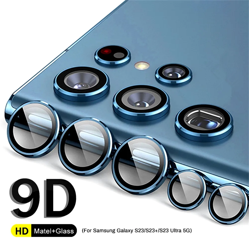 For Samsung S24 Ultra 5G Camera Lens Protector Cover for Samsung Galaxy S 24 S23 Ultra Plus 5G 9D Tempered Glass Lens Cap