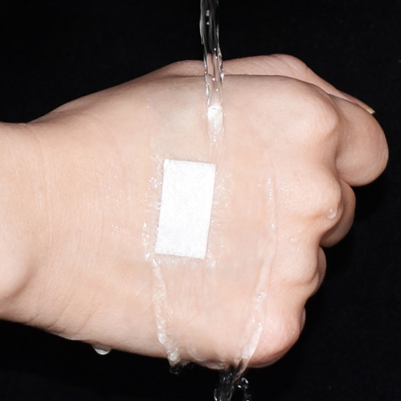 120pcs/set Transparent Band Aid Waterproof Hemostasis Patches Medical Strips for Water Sports Bathing Wound Plaster Bandages