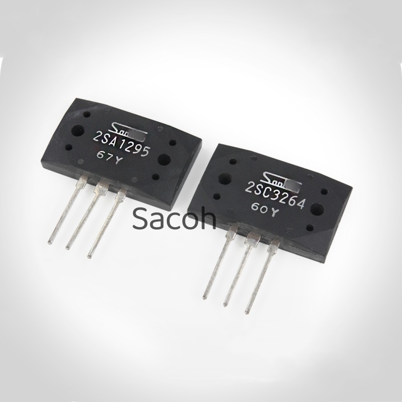 Refurbished Original 2Pairs(4PCS)/Lot 2SA1295 A1295 + 2SC3264 C3264 MT-200 Silicon NPN + PNP Audio amplifier transistor