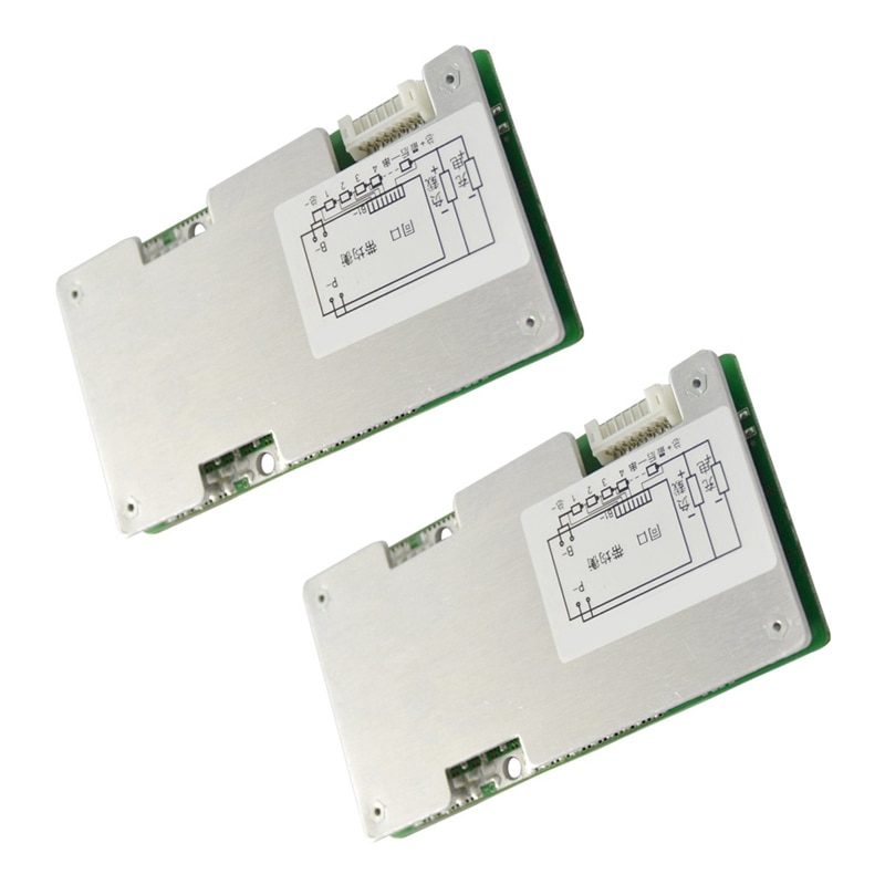 2X 8S 24V 60A BMS Li-Iron Lithium Battery Charger Protection Board With Power Battery Balance