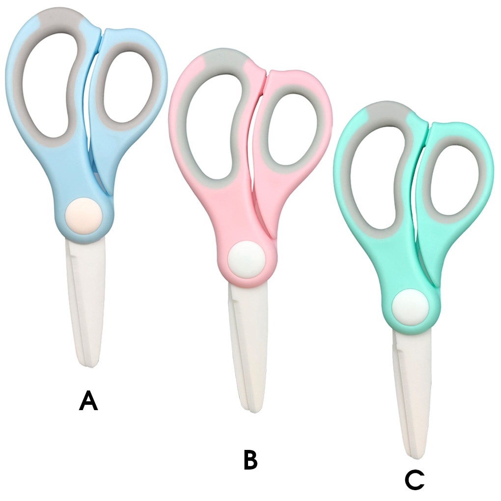 Ceramics Scissor Portable Case Shear Drop-resistance Baby Food Feeding Accessories Scissors Helper Tableware Fruit