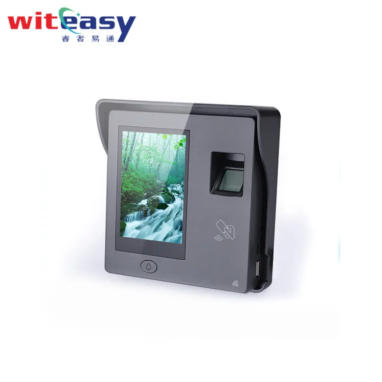 real-time WIFI RFID card 4.0 inch display access control terminal