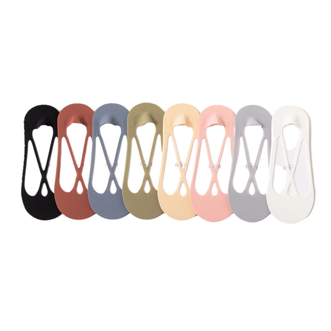 1 Pair High Quality Matching Casual Socks Invisible Low Cut Sock Breathable Silicone Non-slip Comfortable Cotton Bottom
