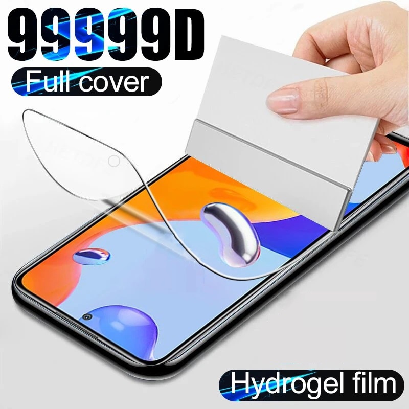 Hydrogel Film For Redmi Note 12 11 11T 11E Pro 11S 11R 11SE Protective Film on For Xiaomi Redmi K60 K40 K50 Pro Film