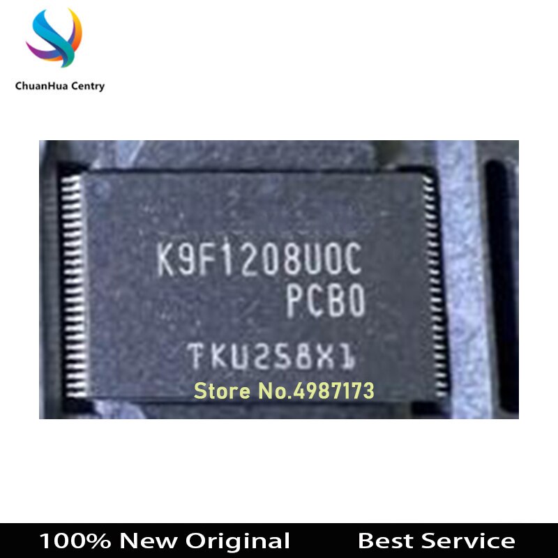 1 Pcs/Lot K9F1208U0C-PCB0 K9F1208UOC-PCBO TSOP48100% New Original In Stock