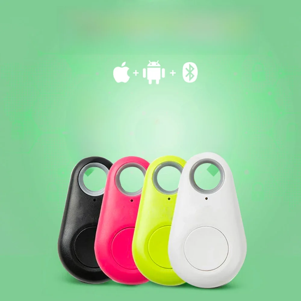 Pets Smart Mini GPS Tracker Anti-Lost Waterproof Bluetooth Tracer For Pet Dog Cat Keys Wallet Bag