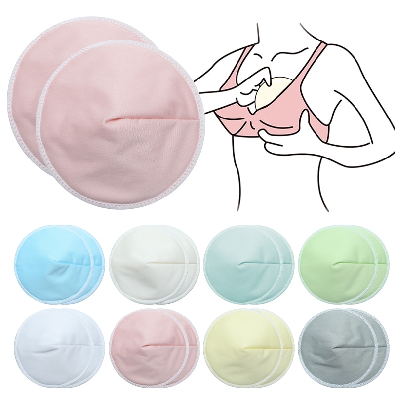 Multi-layer Reusable Breast Pads For Mothers Infants And Mothers Waterproof And Smooth Organic Pads Care Nursing