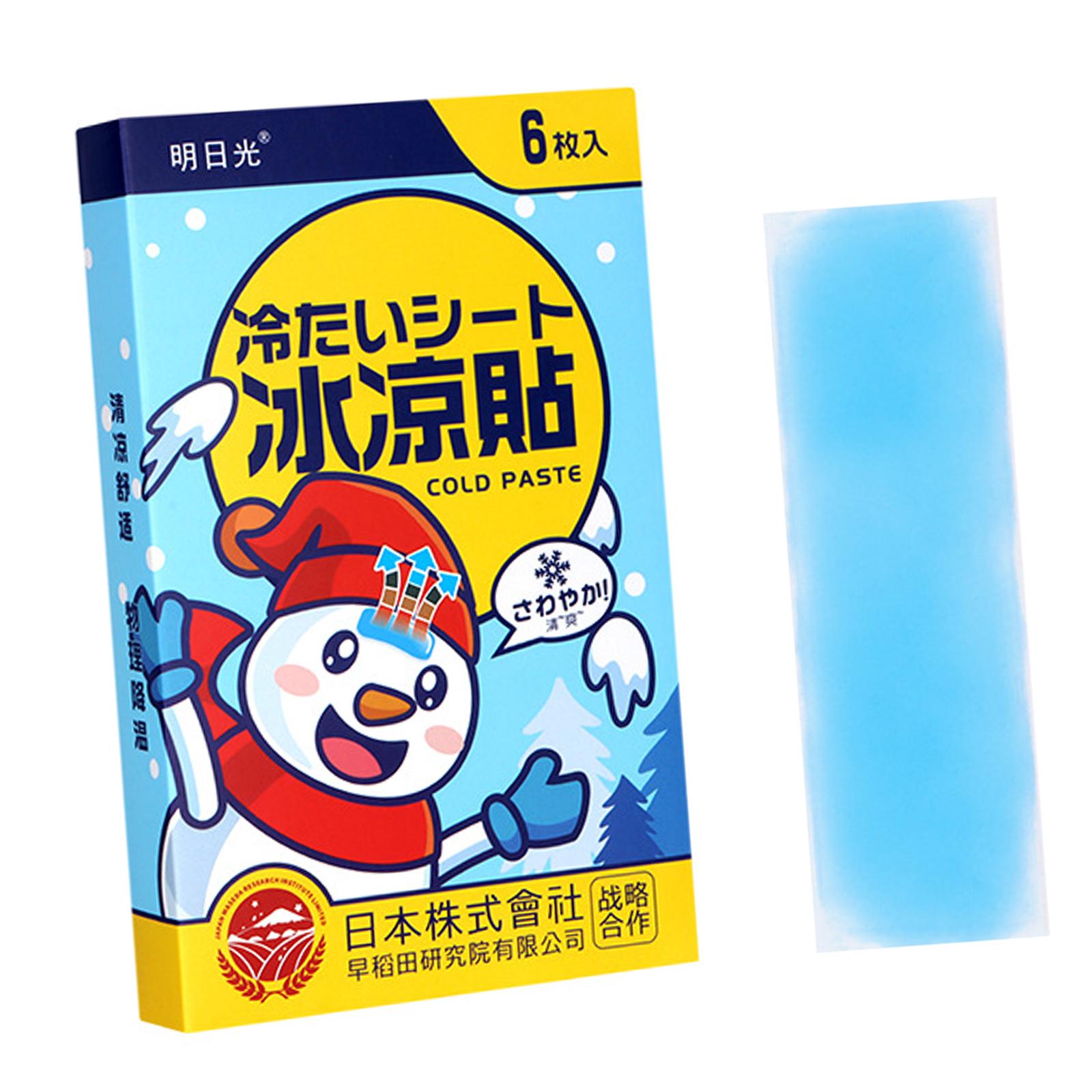 Cooling Patches Lower Temperature Unscented Cool Pads for Home Use Women Men