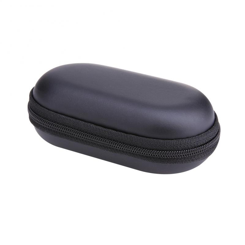 Hard Headphone Storage Bag Black Waterproof Eva Headphone Carry Bag Travel Carrying Bag Earphones Case Headphone Carry Bag