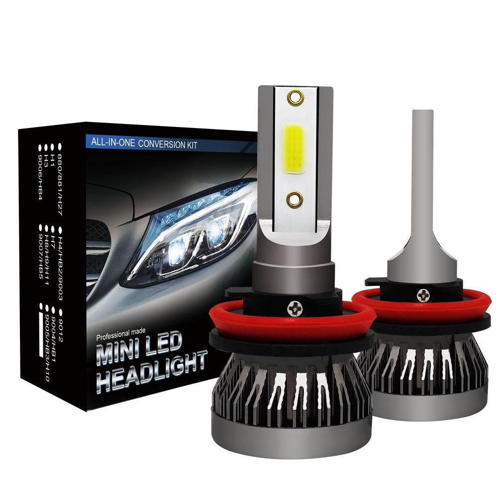 Led Headlight 120w 26000lm Superbright Foglight High Power Durable Cob Bulb Headlight Car Accessories