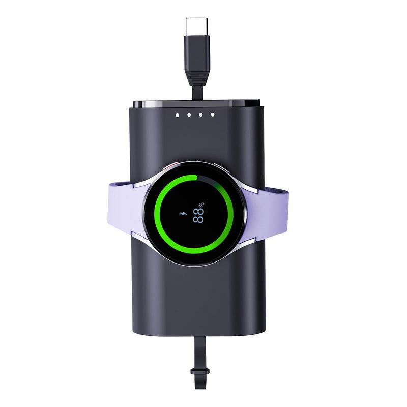 2 In 1 For Samsung Dock Charger Charging Cradle Station Adapter Smart Watch And Phone Charger Magnetic Wireless Chargers