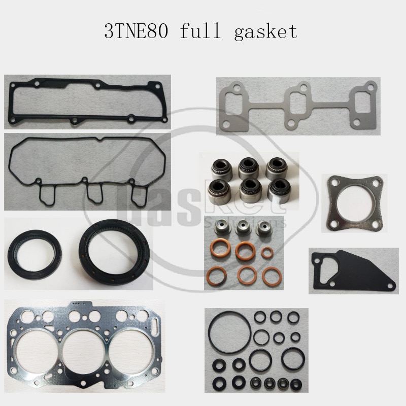 3TNV80F-SDSS Full Gasket Kit Engine Gasket kit For Yanmar Diesel Engine Parts