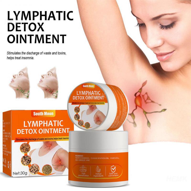 1PC Nursing Cream To Dredge The Neck Behind The Ear Lymph Nodes Repair Massage Cream Lymph Swelling Pain Care Cream TSLM1
