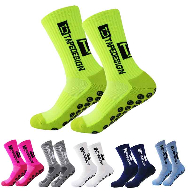 BILYCLUB Warm High Tube Socks for Men Women Thick Towel Bottom Glue-based Traction 38-45 EU Size Perfect for Autumn & Winter