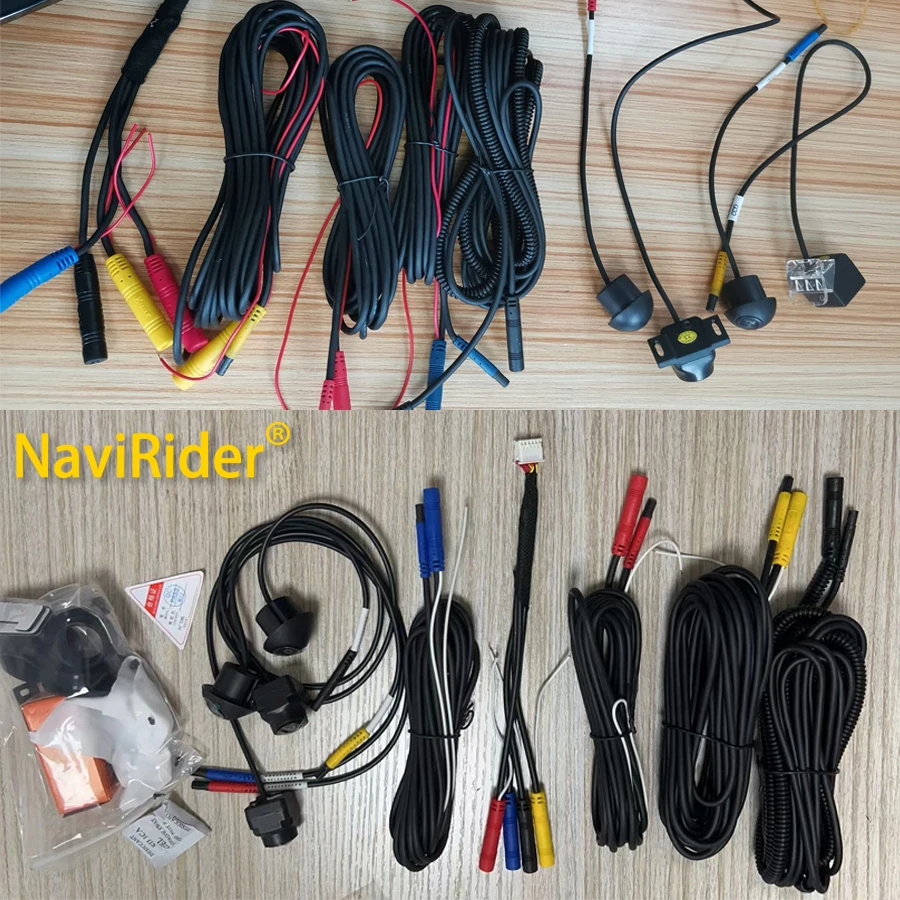 Car 360 Camera 1080p 3D WDR Surround View system 4 Channel DVR Recorder Car Surveillance System