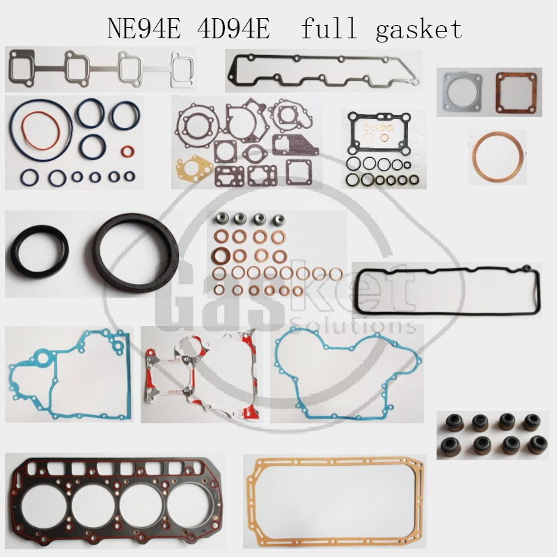 NE94E 4D94E Repair Overhaul Kit With Full Gasket Set For Yanmar 729901-92601