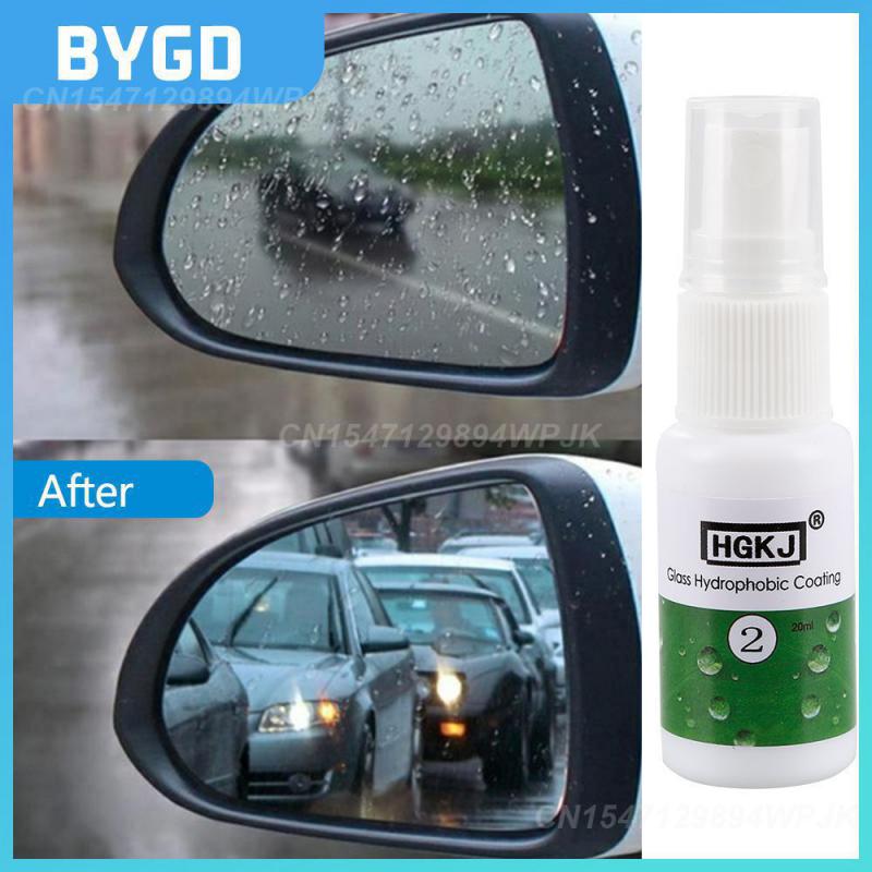 Glass Hydrophobic Coating Hgkj-2-20ml Rainproof Nano Hydrophobic Coating Anti-fog Windshield Rainproof Agent Spray Universal