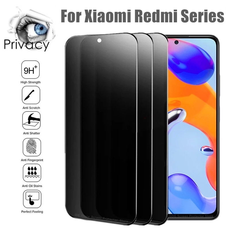 Anti-spy tempered glass for xiaomi redmi 8 protective glass screen protector on redmi8 film xiomi xiami xaomi privacy glass