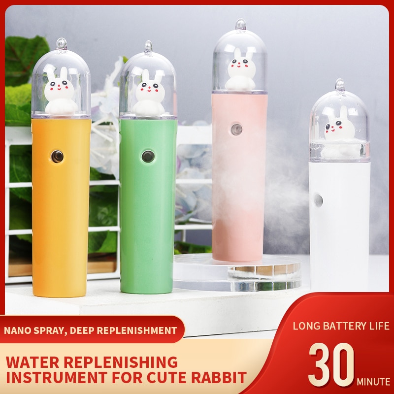 Mini L13 Hydrating Mist Face Sprayer Portable USB Facial Nebulizer Steamer For Kids Skin Care Facial Nebulizer Sprayer Hydrating