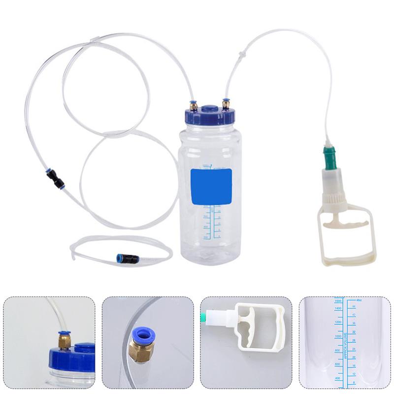 1 Set 2L Engine Oil Change Manual Vacuum Pump Manual Oil Extractor Pump Automobile oil change tool manual oil pump