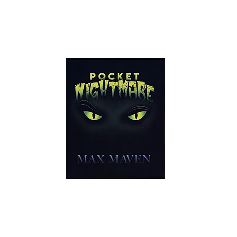 Pocket Nightmare By Max Maven Mind Magic Tricks For Professional Magicians Stage Close-Up Magic Fun