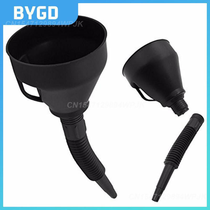 Multi-function Car Filter Funnel 35 Cm Plastic Funnel Oil Water Fuel Gasoline Diesel Gasoline Universal For Auto Motorcycle